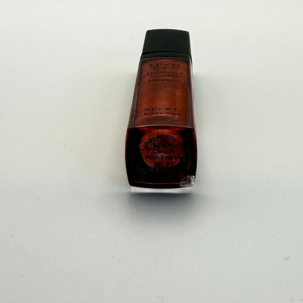 NYX‎ Diamond Sparkle Lipgloss DSGL06 RUST Sparkle Shimmer Makeup